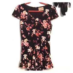Deja Vu Floral Romper